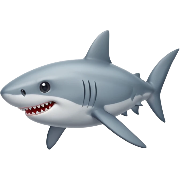 Small shark 🦈 emoji