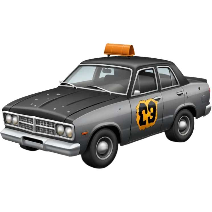 demolition derby sedan emoji