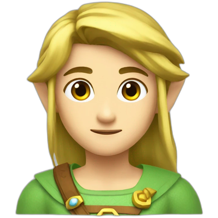 Link et zelda emoji
