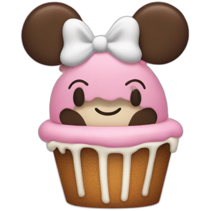 Minnie mousse emoji