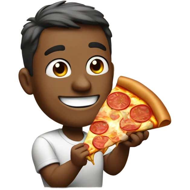Me eating pizza  emoji