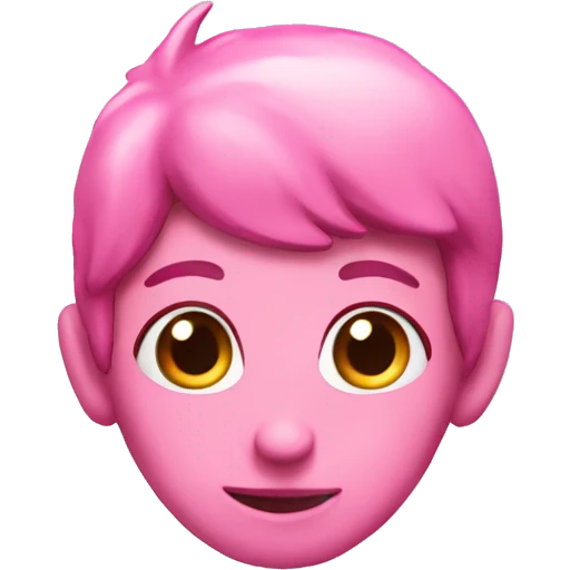 Pink Christmas thing emoji