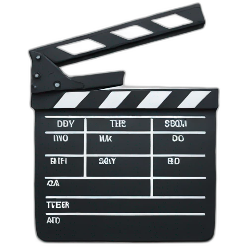 film slate emoji
