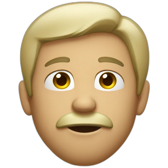 Shushing Face man  emoji