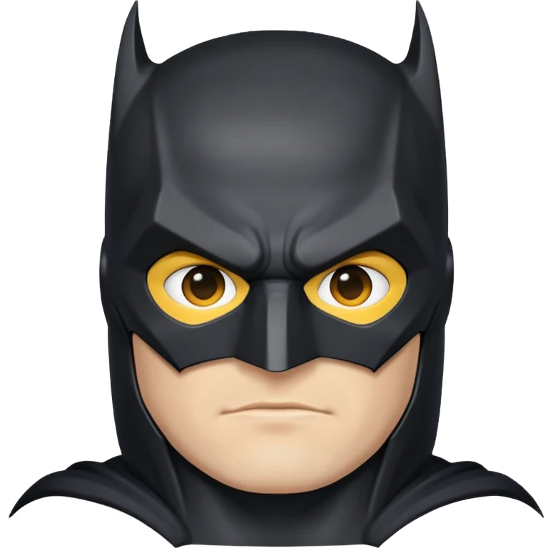 BATMAN LOGO, WHITE PERSON  emoji