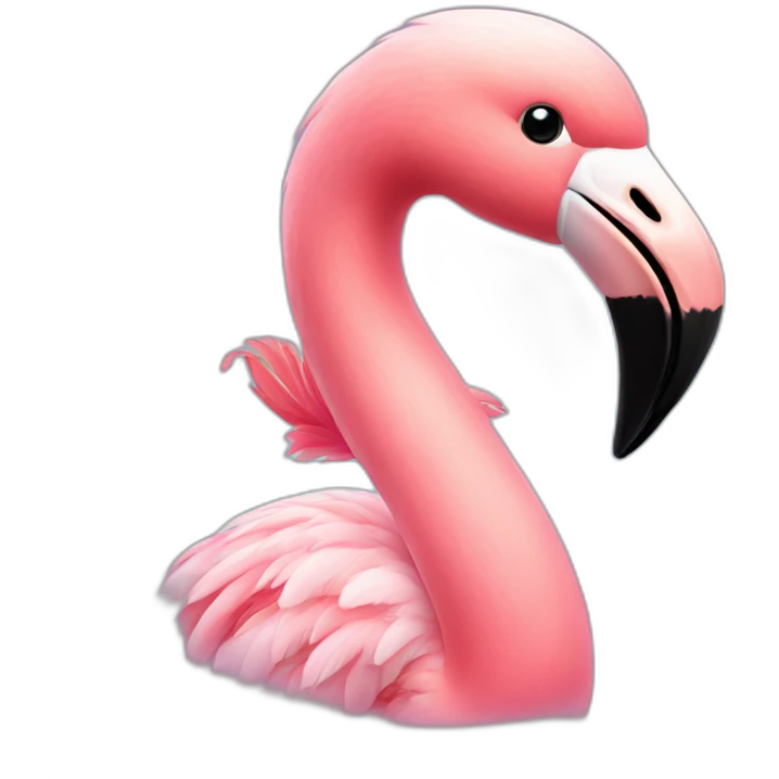cute flamingo emoji
