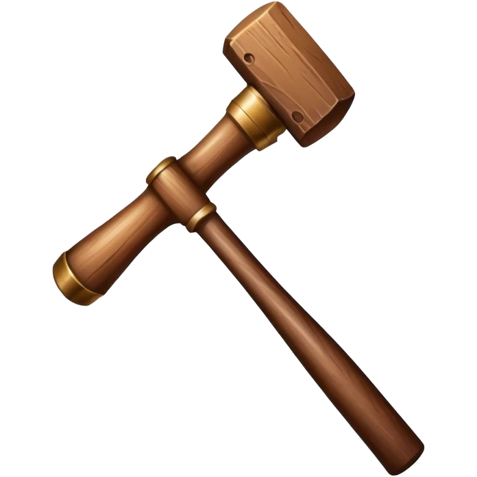 Træhammer emoji