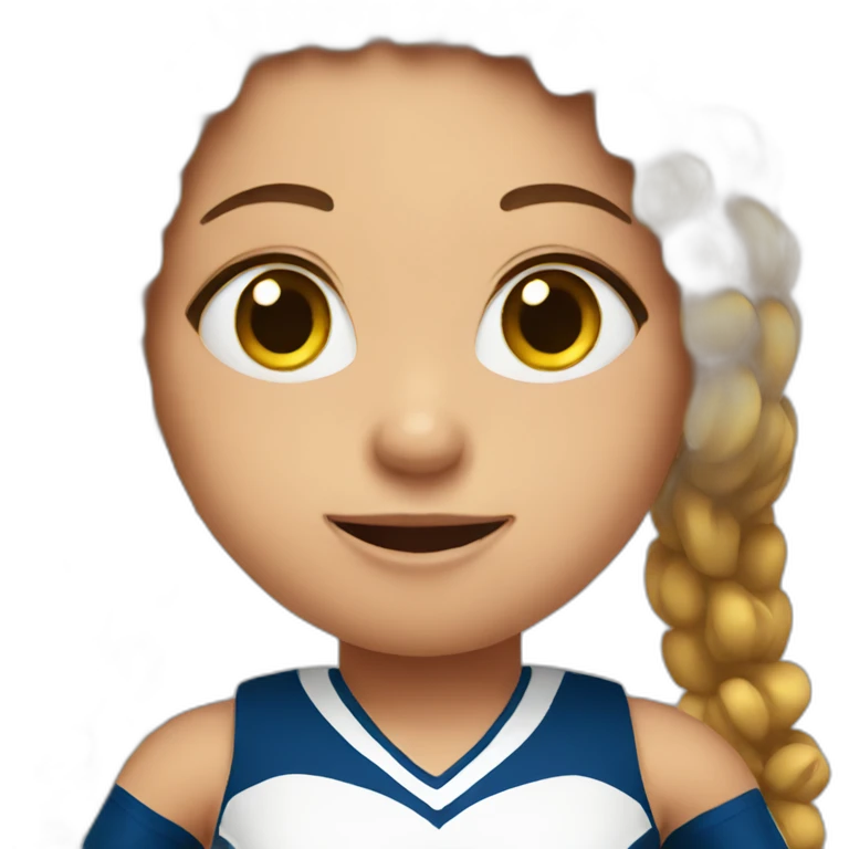 cheerleader emoji