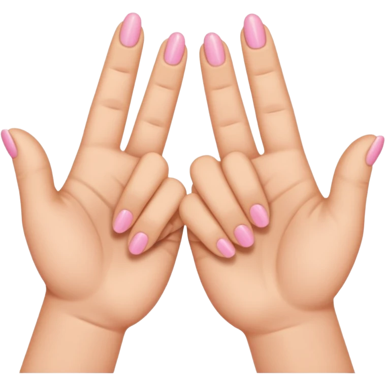 Pinky promise emoji
