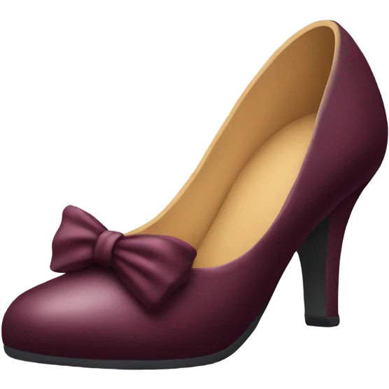 Wine shoes emoji