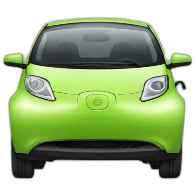 Electric-car emoji