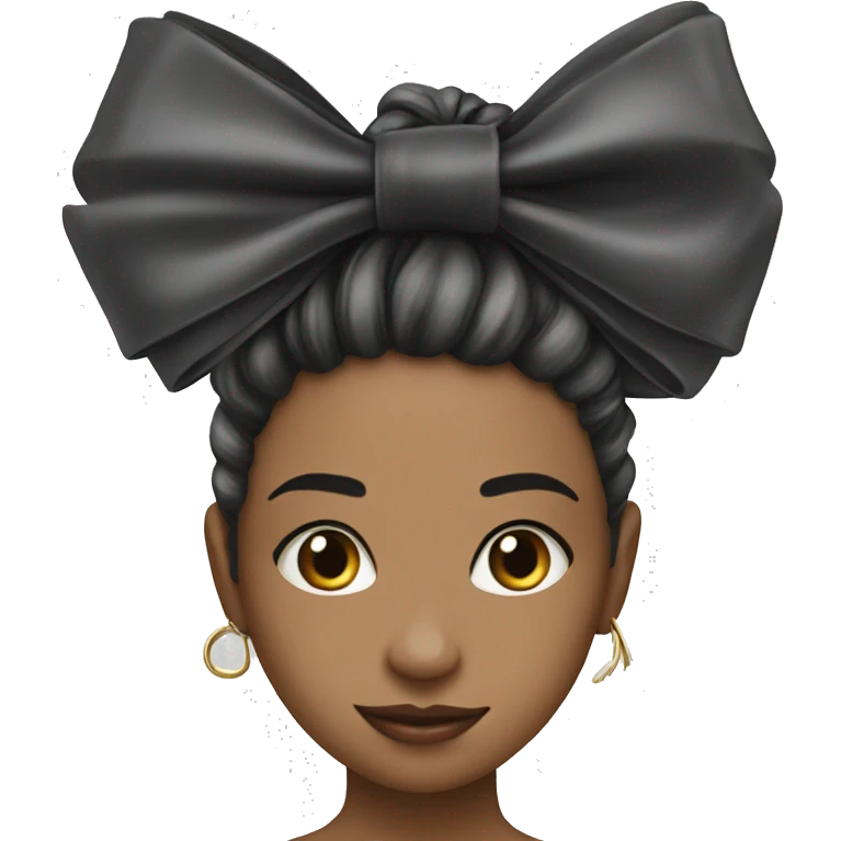 coquette bow ￼ emoji