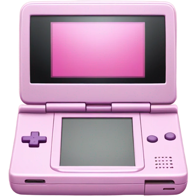 Pink Nintendo DS lite emoji