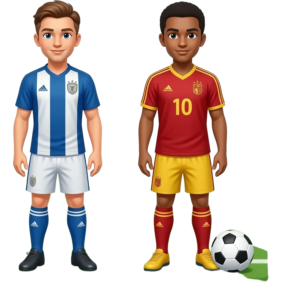 FUERA DE JUEGO DE DOS JUGADORES FUTBOL emoji
