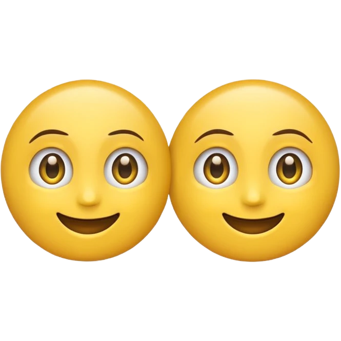 wo emoji with eyes to right emoji