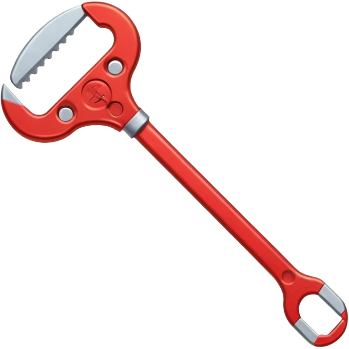 Red wrench emoji