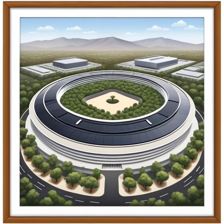 apple park cupertino emoji