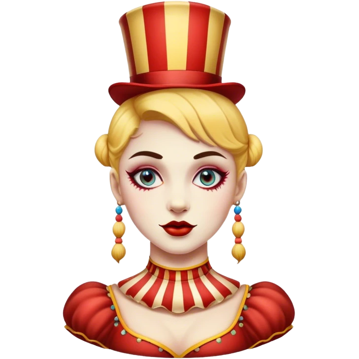 Vintage circus acrobat emoji