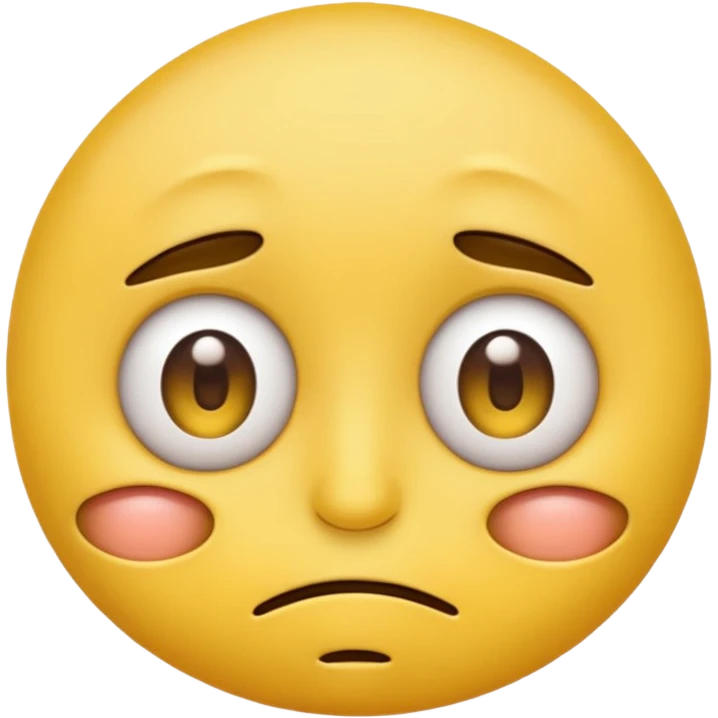 Tired emoji with eye bags emoji