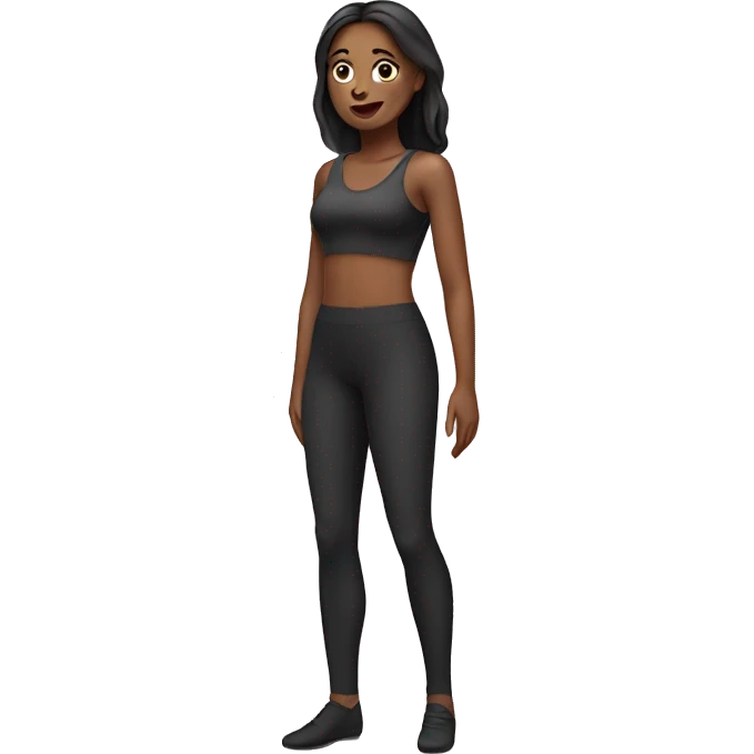 woman in tights emoji