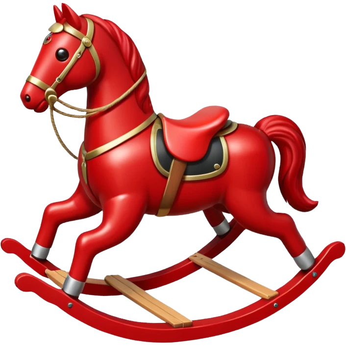 red Rocking Horse emoji
