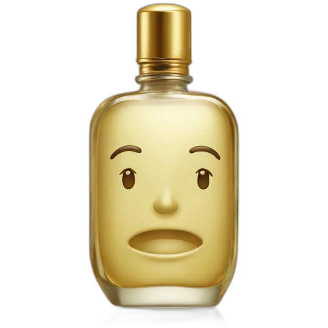 big Lamoutor Vintage Perfume Spray Bottle --no face emoji