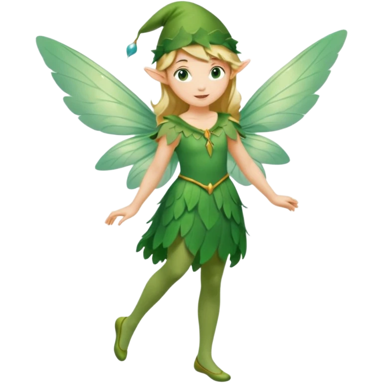 Wonderful Fairy and Peter Pan emoji