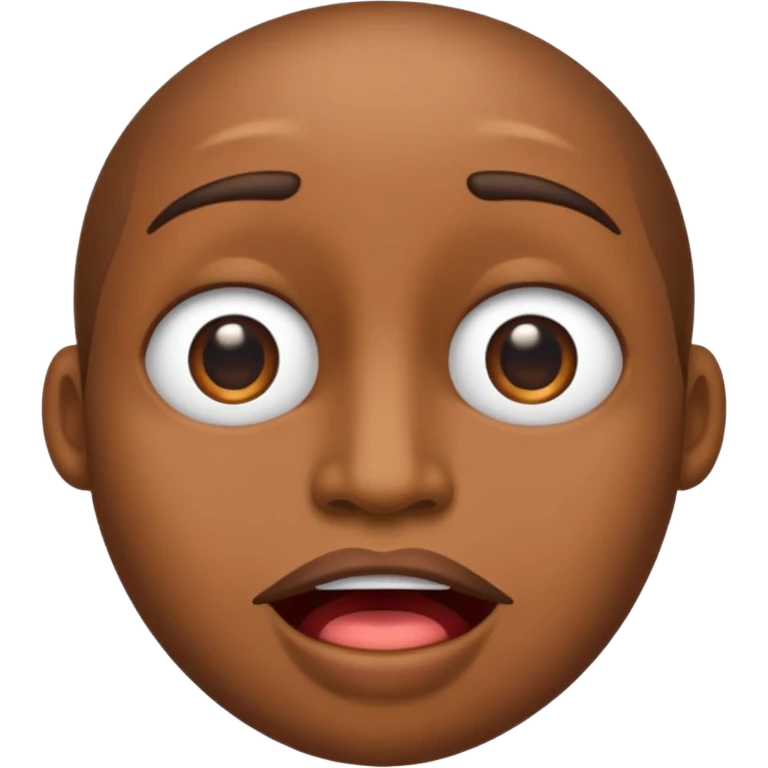 Butt face emoji