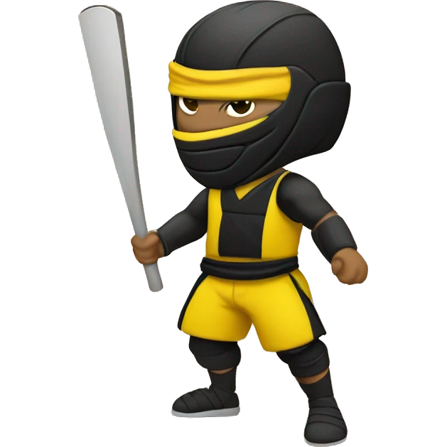 Sand volleyball ninja emoji