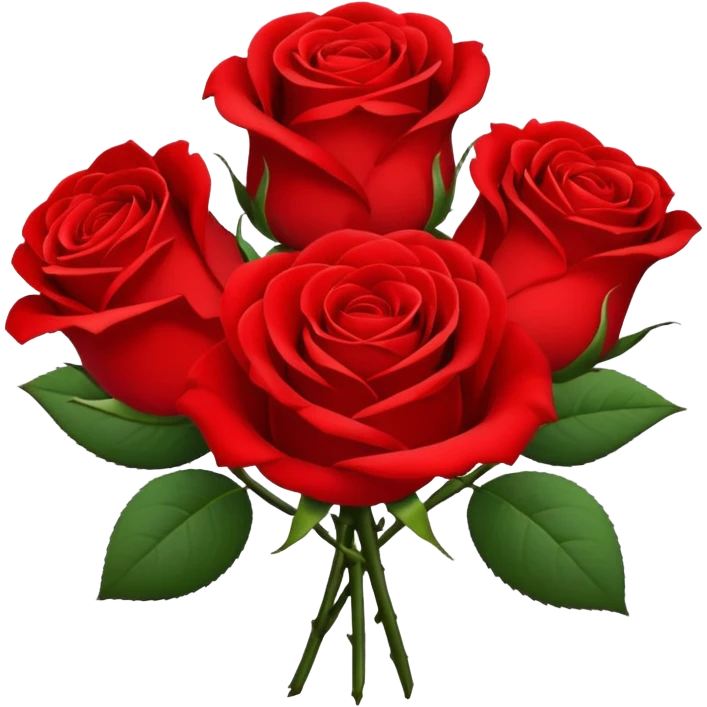bouquet of roses emoji