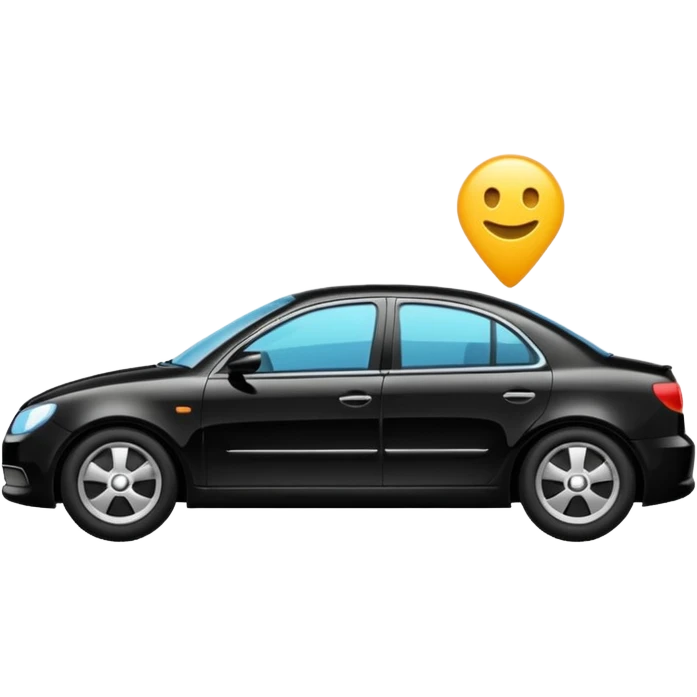car in middle lane emoji emoji