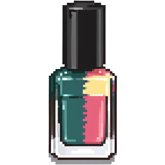 Nail polish bottle beauty item emoji