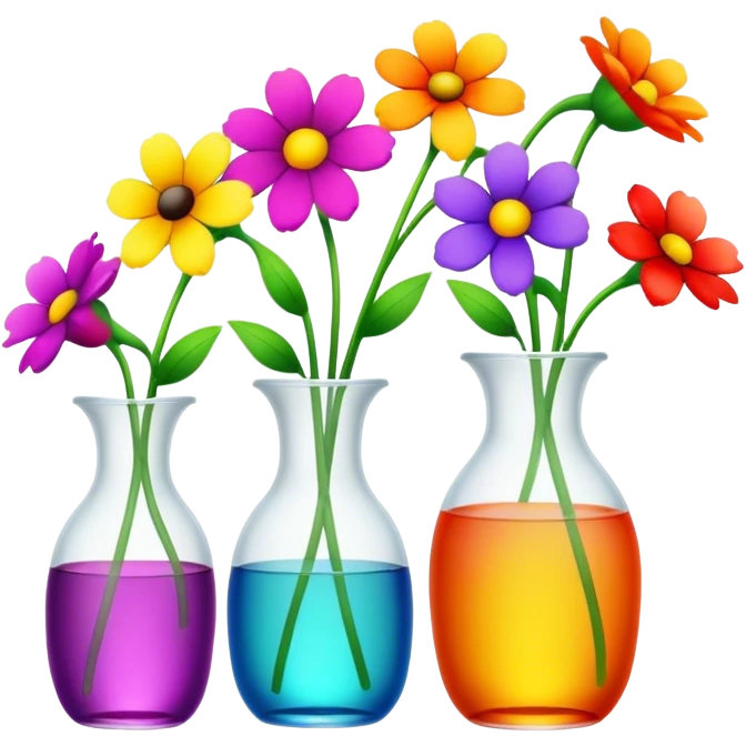 Small flower vases emoji