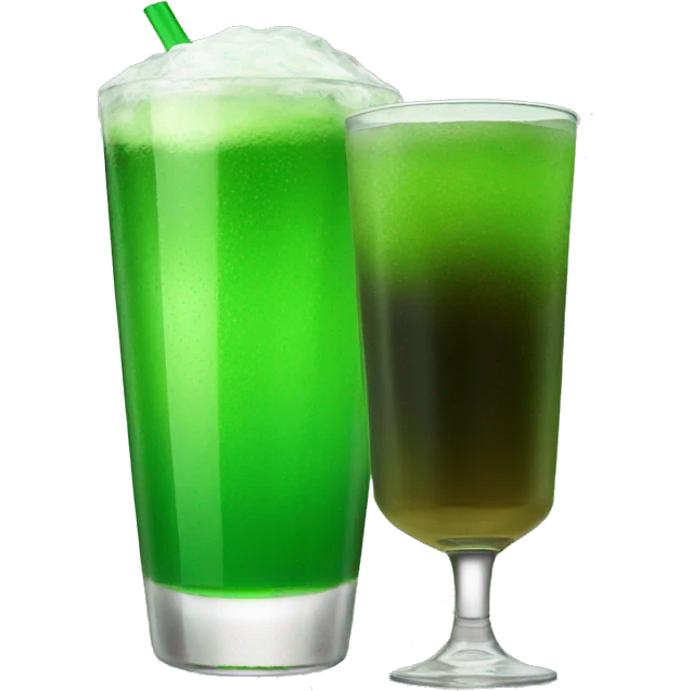 Midori drink emoji
