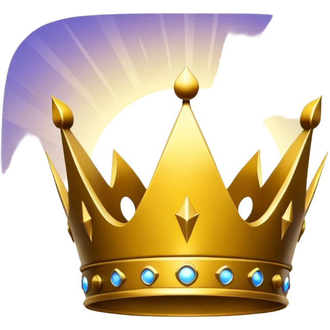 Fortnite victory royale crown signal projected in the sky, like Batman's bat signal but with the Fortnite crown emoji