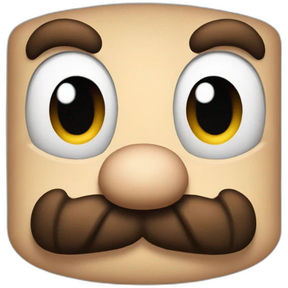 Mario bross face emoji