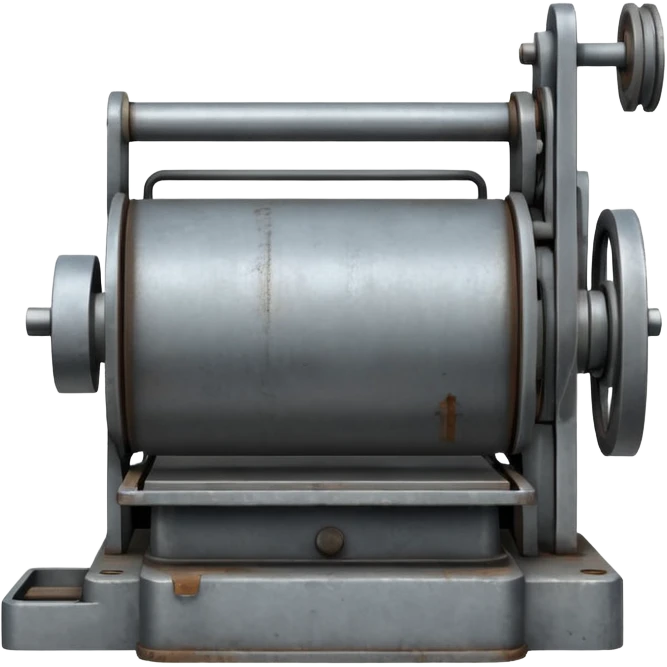 square metal machine emoji