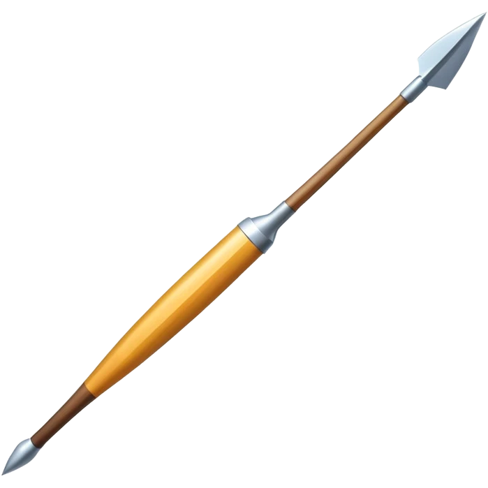 A javelin emoji