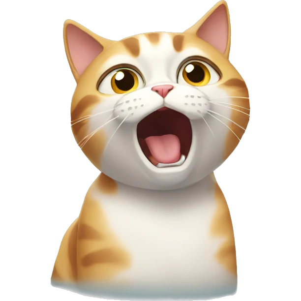 shocked expression cat emoji