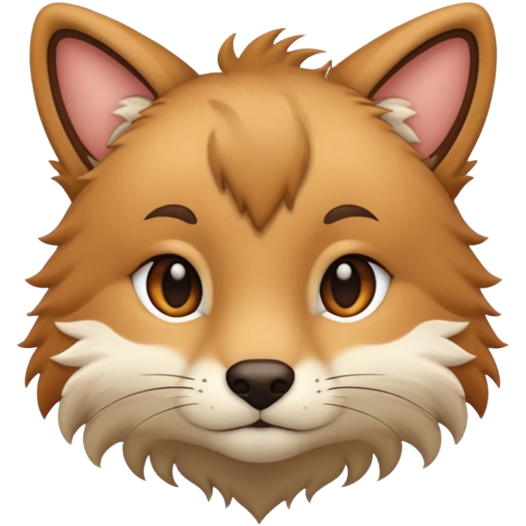 Anthropomorphic animal aka a furry emoji