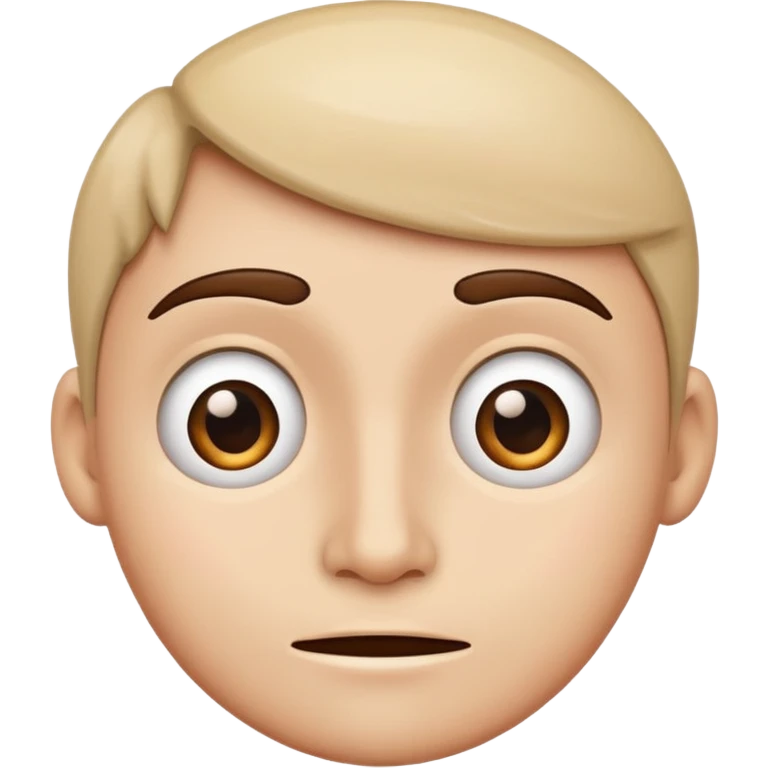 Mix of confused and smirk emoji