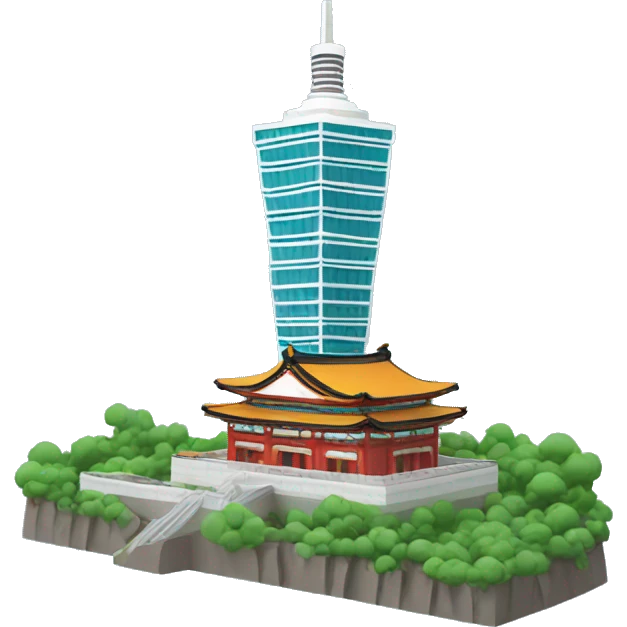 Taipei 101 emoji