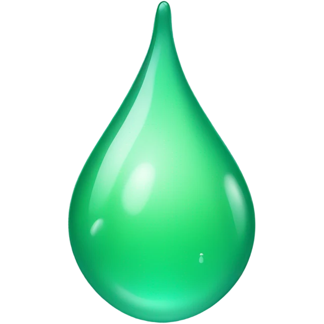 green thick water emoji emoji