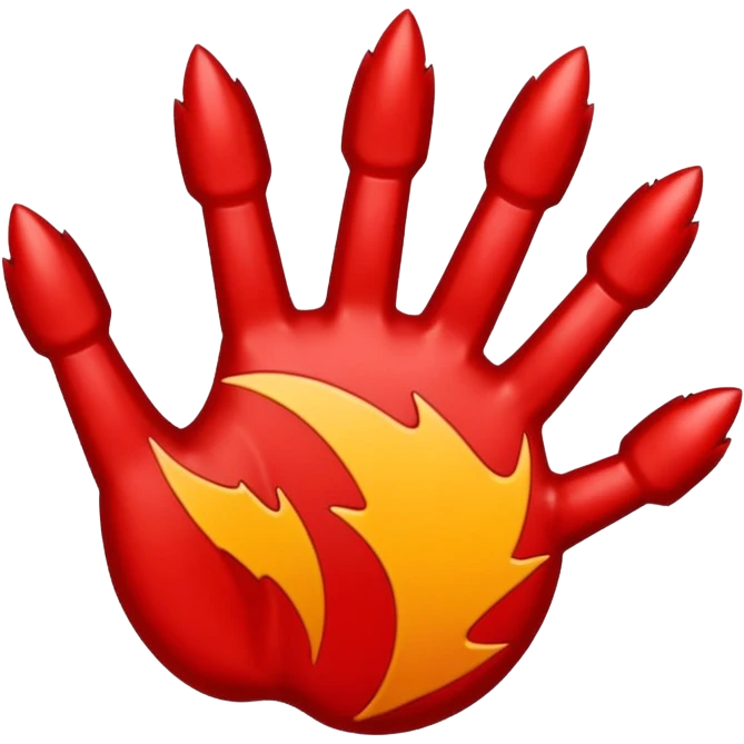 Claw scratch mark emoji