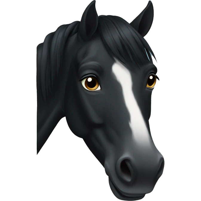 black horse emoji