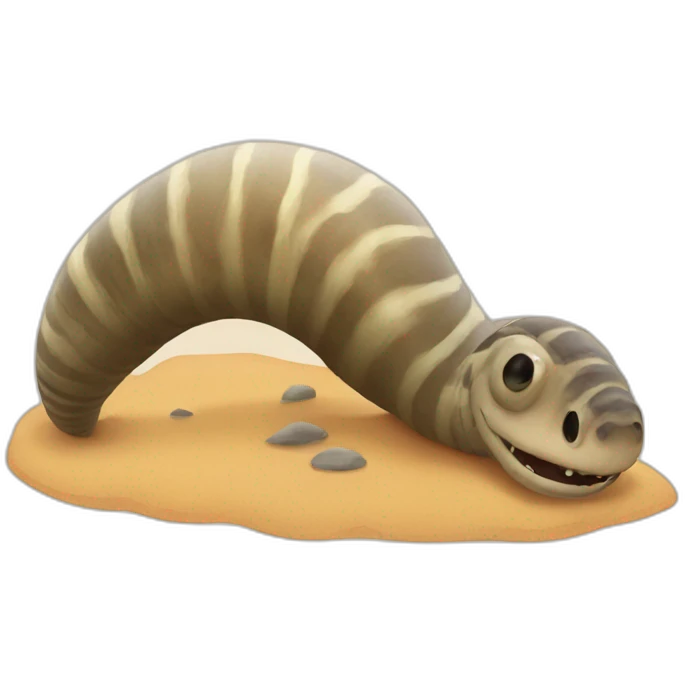 Sandworm emoji