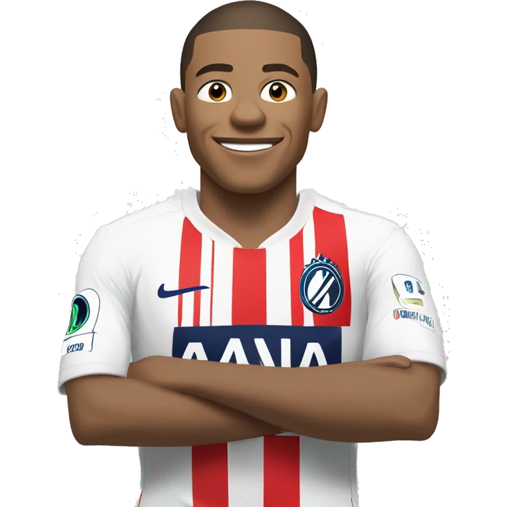 Mbappé qui faitla vaissele emoji