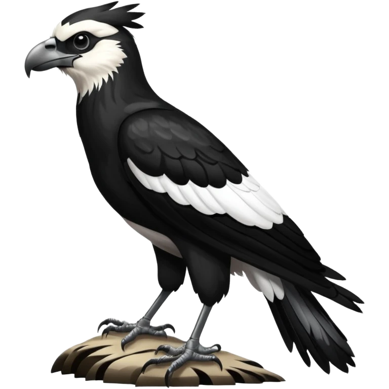 Collingwood magpie standing on wext coast eagle emoji