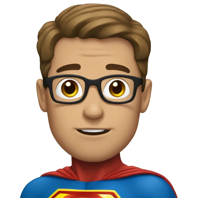 Super man  emoji