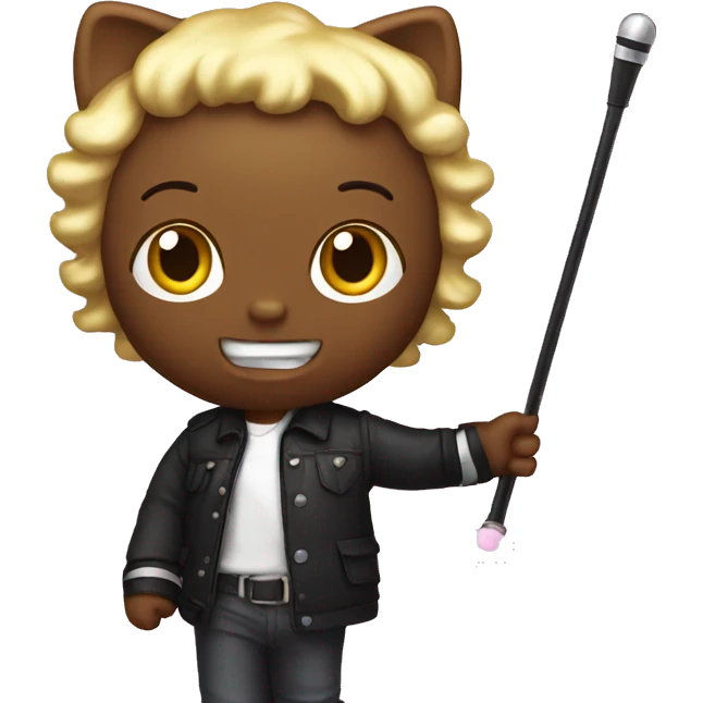Hello kitty with rod wave emoji